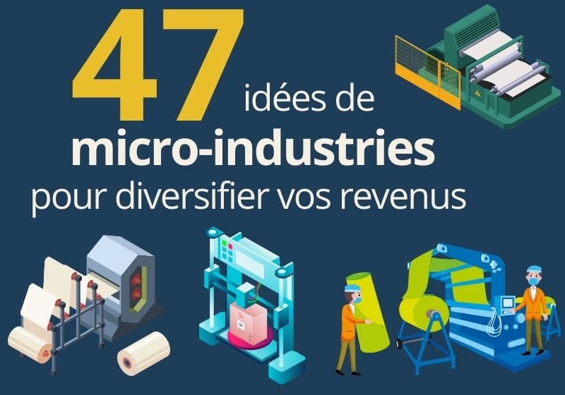 47 idées de micro-industries — couverture du guide